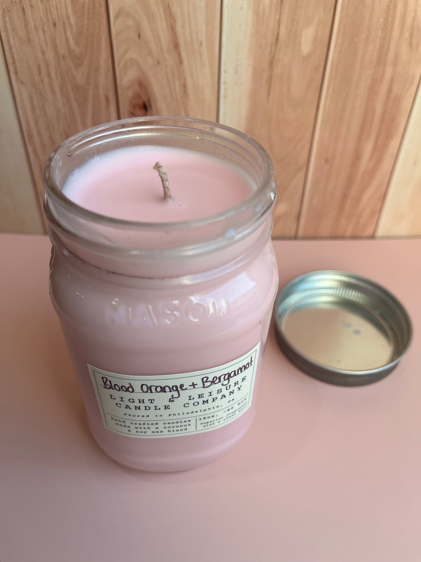 Blood Orange and Bergamot - 16oz candle