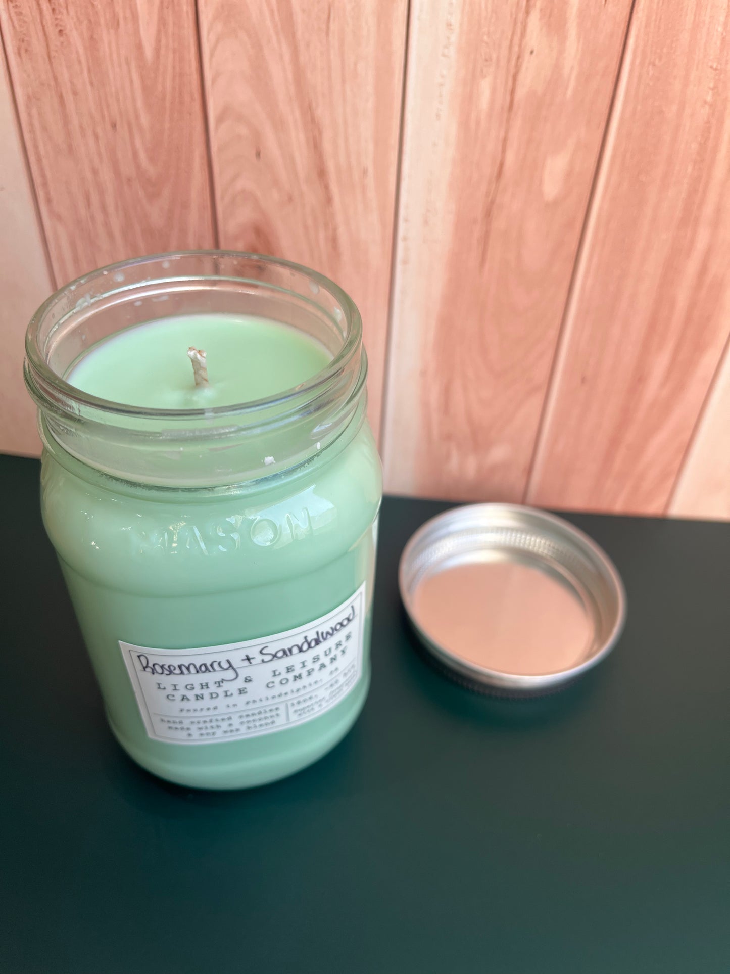 Rosemary, Sage, and Sandalwood - 16oz candle