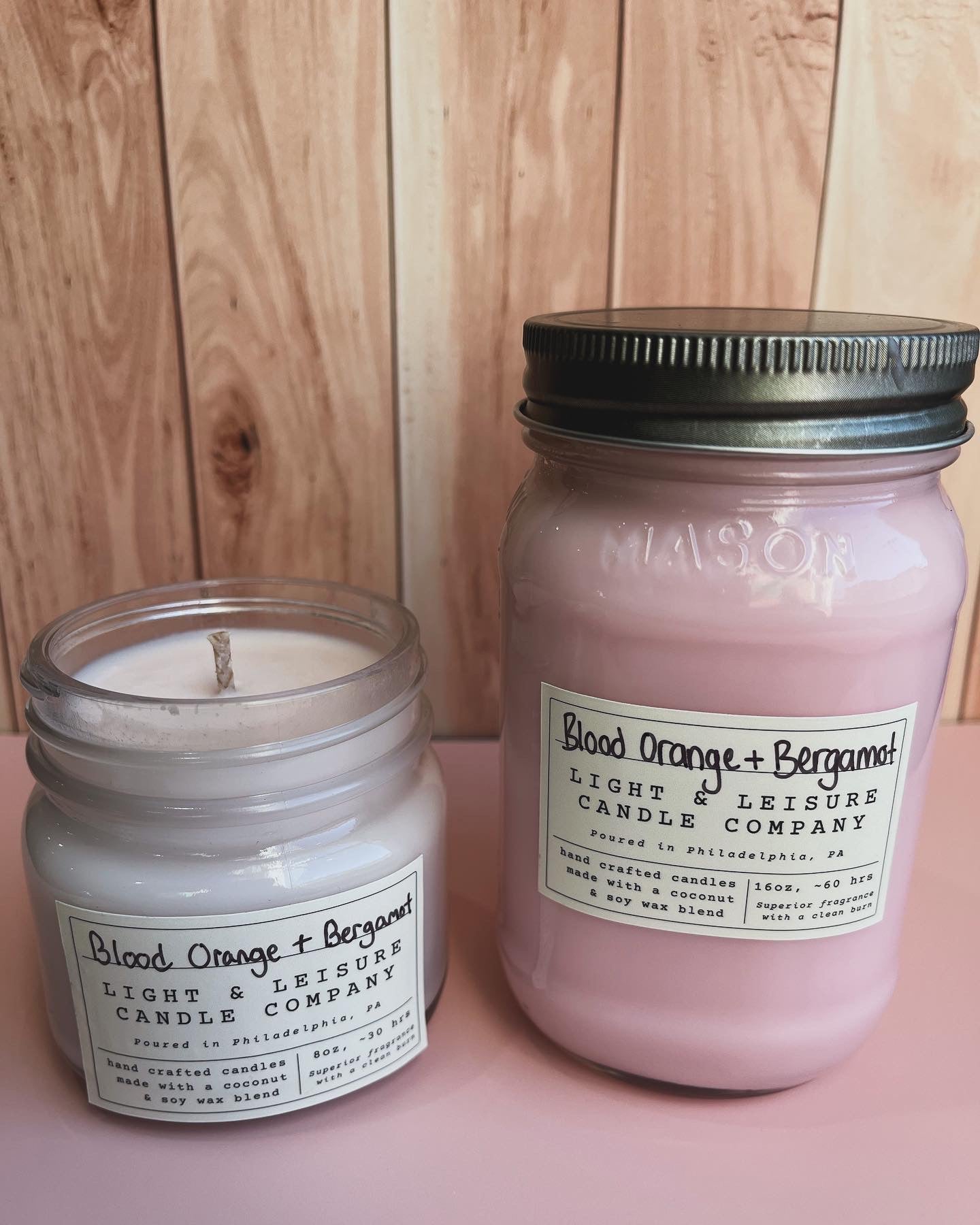 Blood Orange and Bergamot - 8oz candle