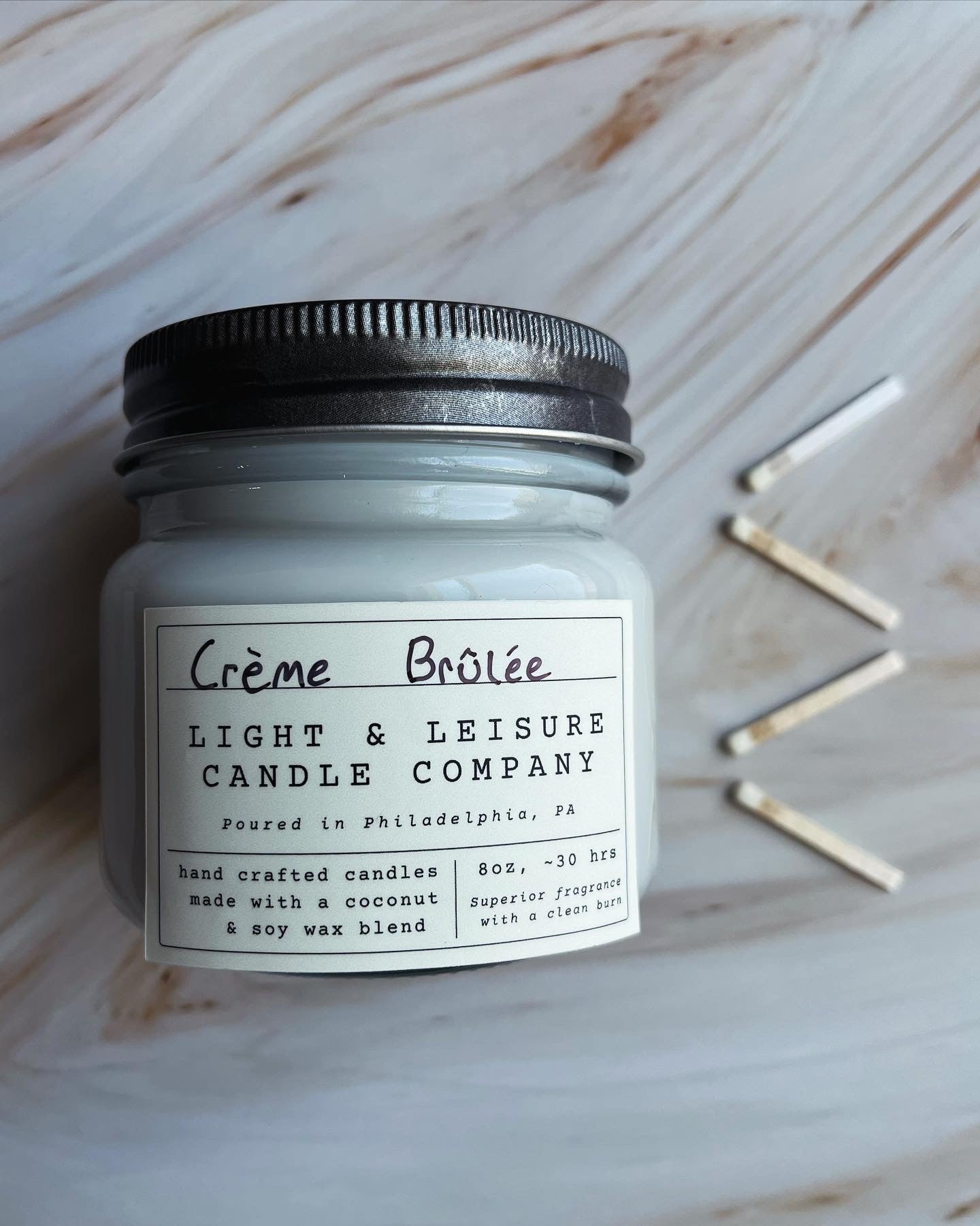 Creme Brulee - 8oz candle