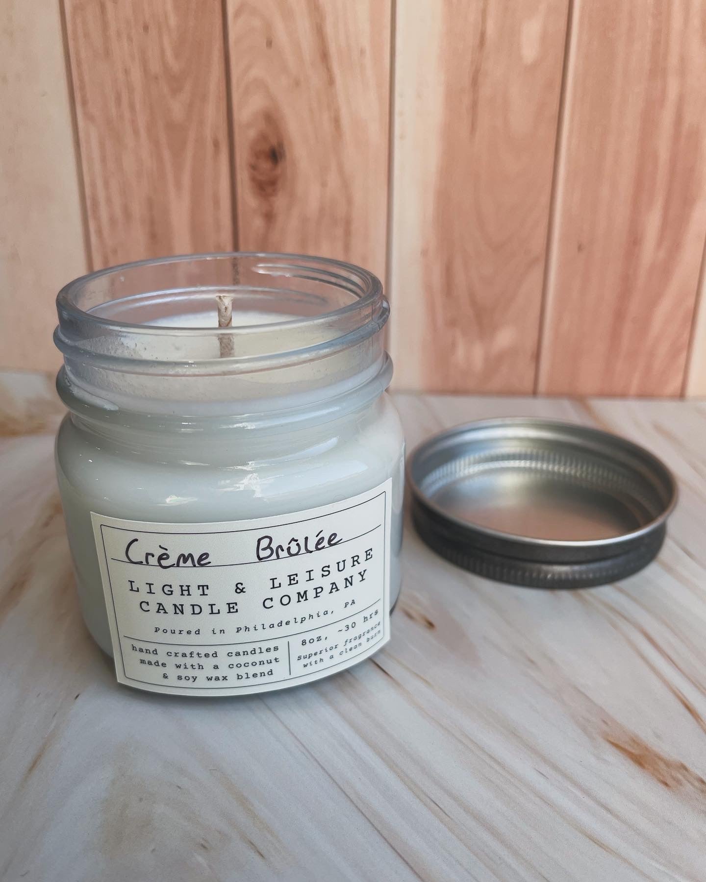 Creme Brulee - 8oz candle